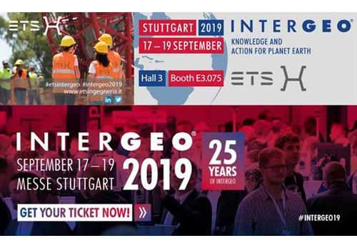 ETS will take part to INTERGEO 2019