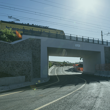 Replacement of the “Falcognana” railway bridge
